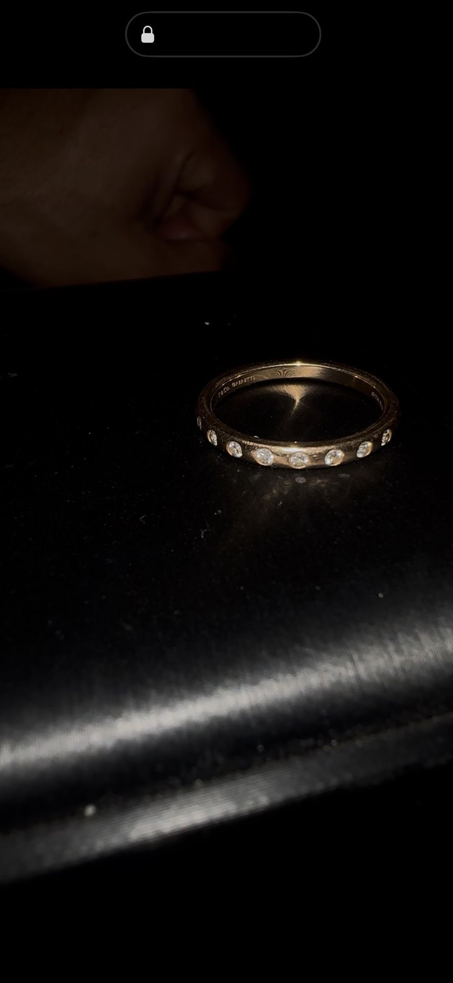 18k  Gold Diamond Ring 