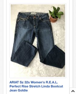Ladies ariat jeans