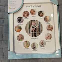 My First Year Picture Frame