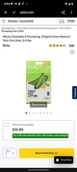 Cat litter