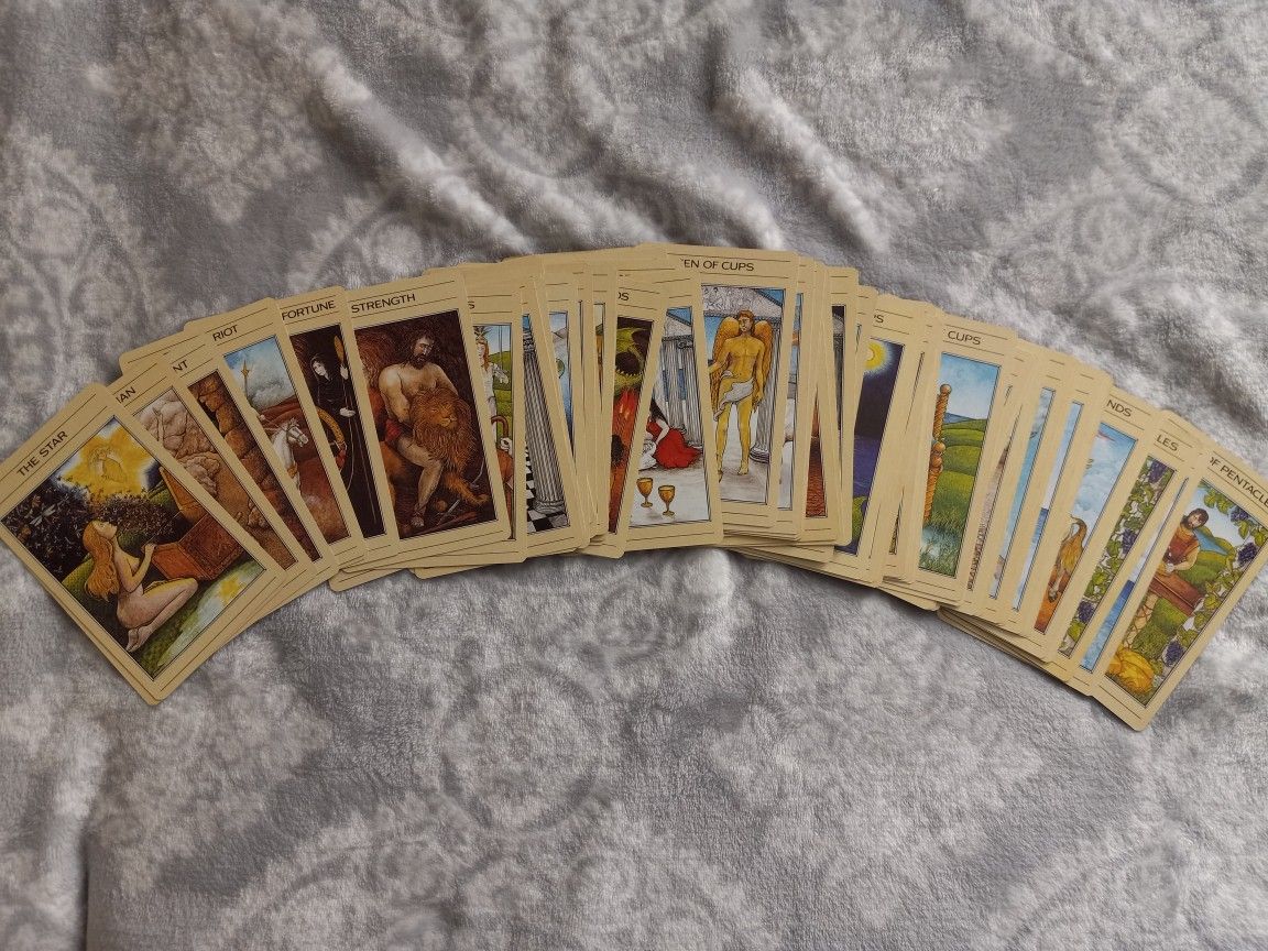 Tricia Newell Mythic Tarot Card Full Set 78 1986 Reading Fortune Empath