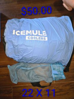 Lg Ice mule ice chest bag.
