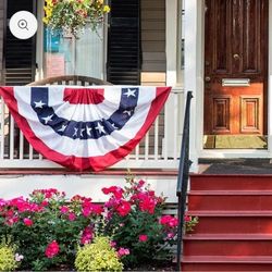 American Half Banner Flag 3ftx6ft $15 Firm On Price 