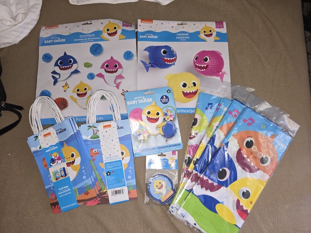 Baby Shark Party Supplies