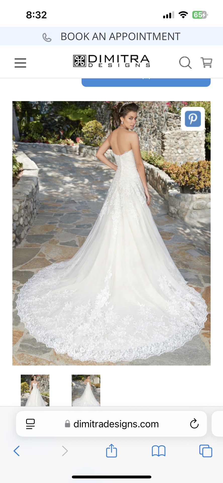 Kitty Chen Eliza Wedding Dress NEW never used
