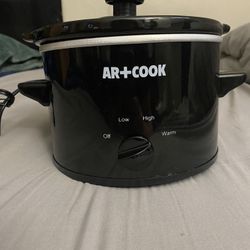 AR+Cook Slow Cooker / Crock Pot 1.5 Quart