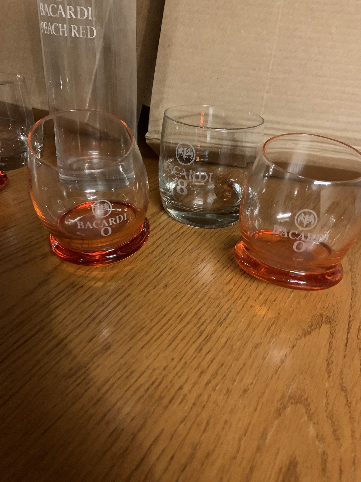 Rum Glasses & Pitcher
