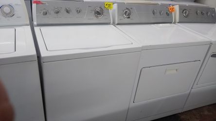 Whirlpool washer and dryer