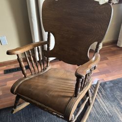 Wooden Rocking Chair