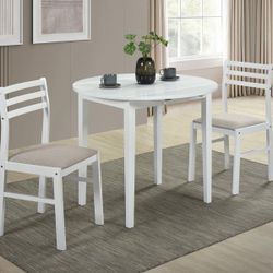 New Dining Table Set 3 PCs 