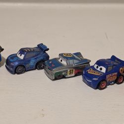 Disney Pixar Cars Mini Racers Set Of 5 