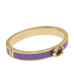 NWT Coach Signature Push Hinged Bangle