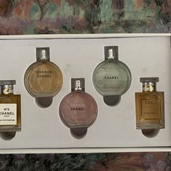 Chanel Mini Perfume Coco Chance N5 7.5 X5 ml  New 