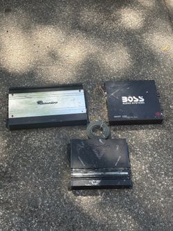 4 Amplifiers $100 all 4