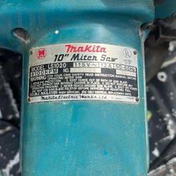Vintage Makita Chop Saw