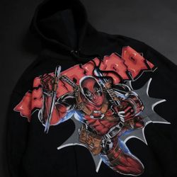 Civil Regime X Deadpool Small Hoodie New with Tags