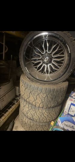 Vision Off-Road Wheels with All-Terrain Tires