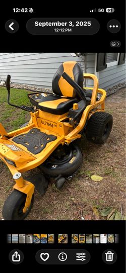 Cub Cadet 42 inch cut zero turn