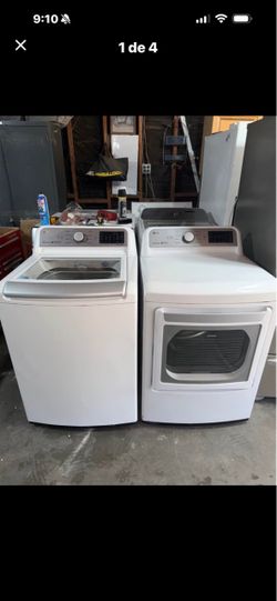 Lg washer and gas Dryer working 3 Month Warranty we Deliver