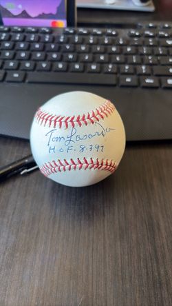 Lasorda Hall of Fame baseball