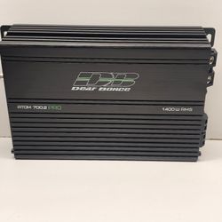 Deaf Bonce Apocalypse 700W 1 ohm 2-Channel Class D Amplifier ATOM-700.2 PRO (1400 Watts)