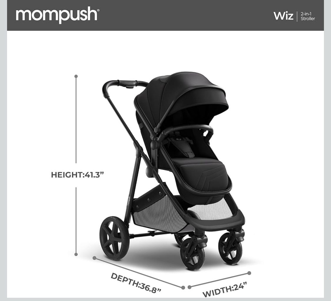 Mompush Wiz 2 n 1 Baby Stroller