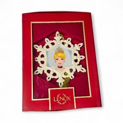Lenox Disney Cinderella Princess Ceramic Christmas Tree Ornament