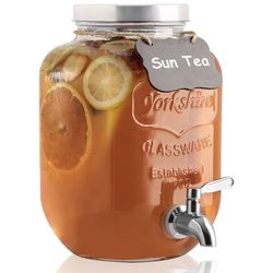 Glass Gallon Drink Dispenser! Brand new!