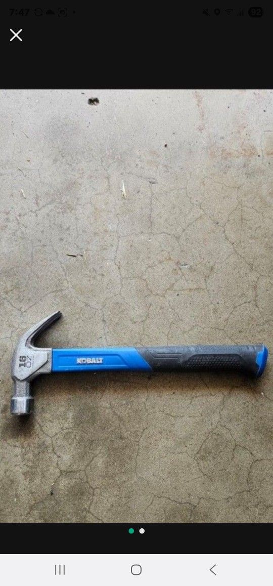 Kobalt 16 Oz Hammer