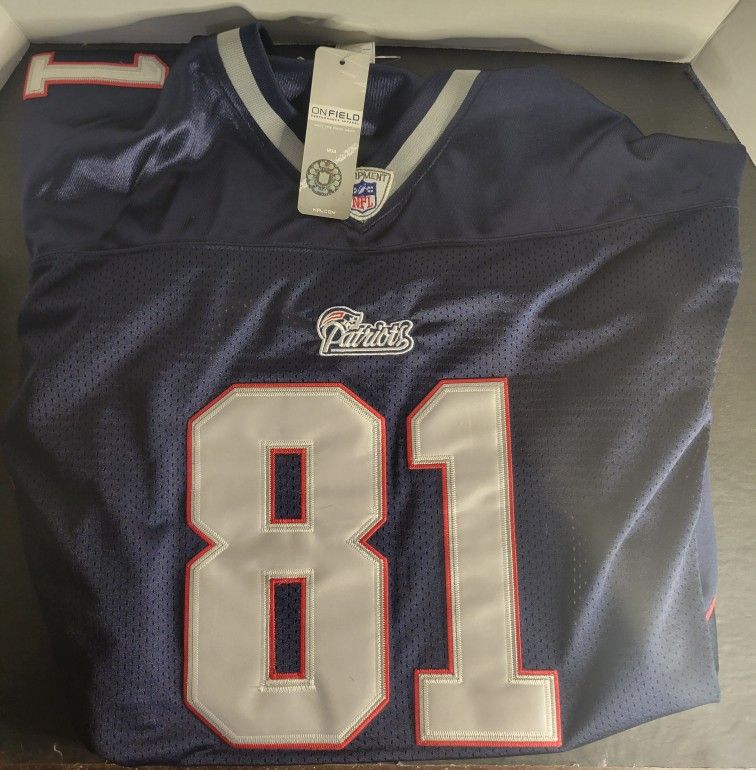 Randy Moss On field Jersey Reebok Size 52