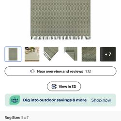Outdoor area rugs