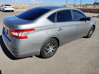 Nissan Sentra Silver 4-Door Sedan 2013