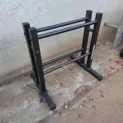 Dumbbell And Kettlebell Rack