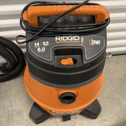 RIDGID 14-Gallon 6.0 HP Wet/Dry Shop Vac