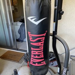 Everlast Heavy Bag And Stand