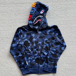 Bape Double Zipe Hoodie 