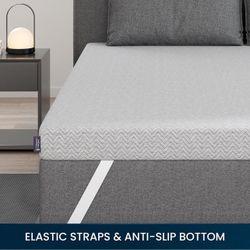 BedStory Firm Mattress Topper 3 Inch King Size - Extra Firm Memory