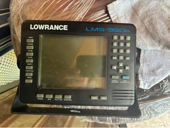 Lowrance LMS 350A depth finder