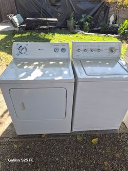 washer n electric dryer for sale 350 30 day waranty
