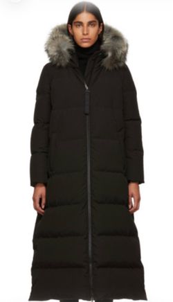 Women’s Black Moncler Bernache Down Coat