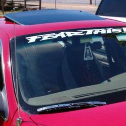 Windshield Decals Fear This! Window Tint Jeep Car 