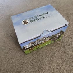 Solar Powered Animal Repeller 