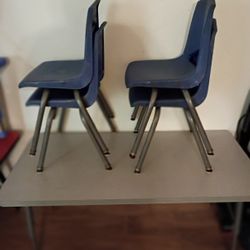 Table And 4 Chairs 