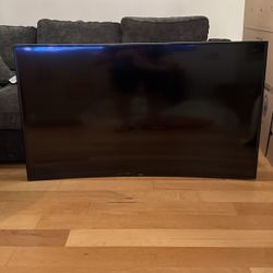 65” Curved Samsung Tv LED  Smart Tv 2017