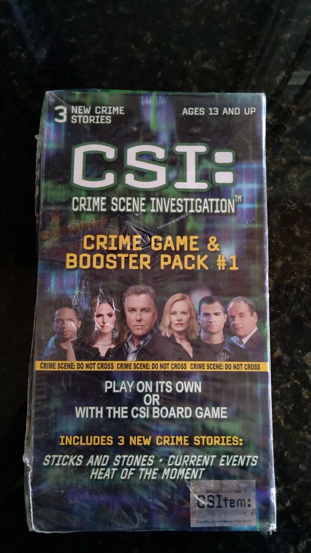 COLLECTORS CSI CRIME SCENE GAME
