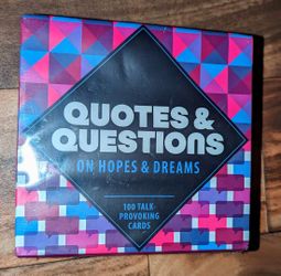 Quotes & Questions Card Game 