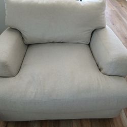 Chair + Ottoman 