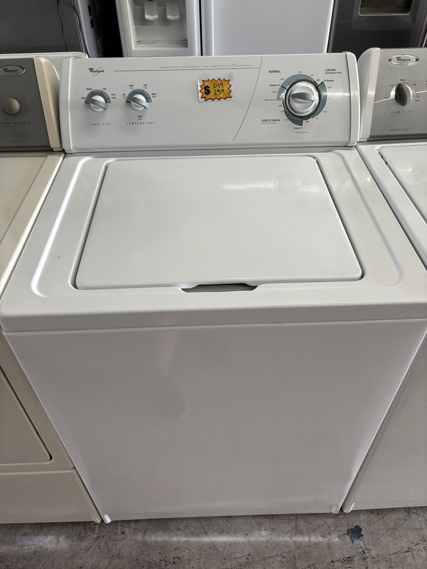 WHIRLPOOL REGULAR WASHER