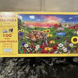 “Pasture Buddies” Puzzle - Like New / Excellent Condition (only put together one time) - 100 Piece