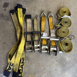 Vulcan Ratchet Tire Straps 